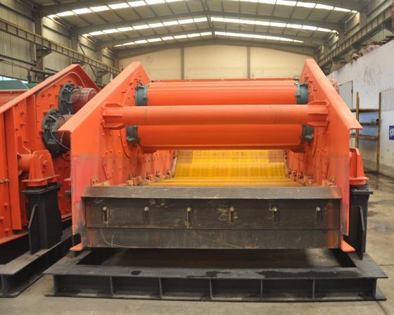 High-efficiency multi-frequency dewatering screen