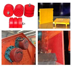 Many internal parts are lined with Xinhai wear-resistant rubber